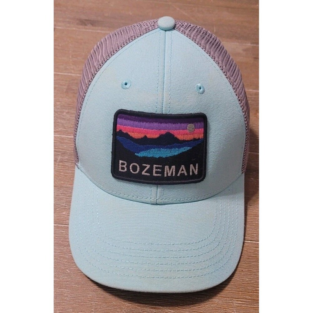 Bozeman Montana Trucker Hat Legacy Patch Snapback Cap